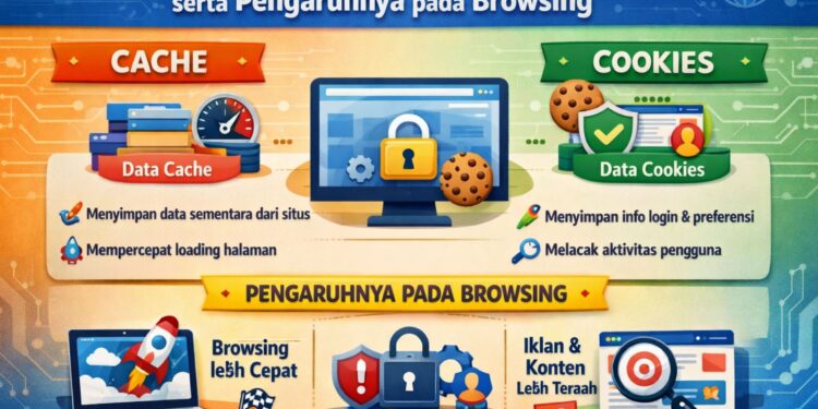 Mengenal Perbedaan Cache dan Cookies serta Pengaruhnya pada Browsing